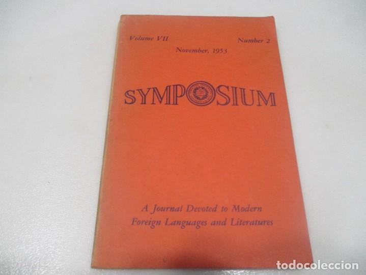 Collezionismo di Riviste e Giornali: SYMPOSIUM vol VII Number 2 May 1953 (ingl&eacute;s) W9153
