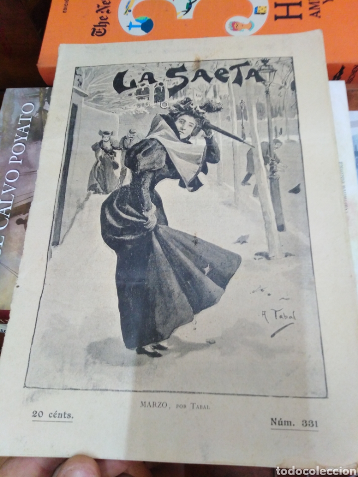 Coleccionismo de Revistas y Peri&oacute;dicos: LA SAETA/SEMANARIO ILUSTRADO 1897 N&deg;331