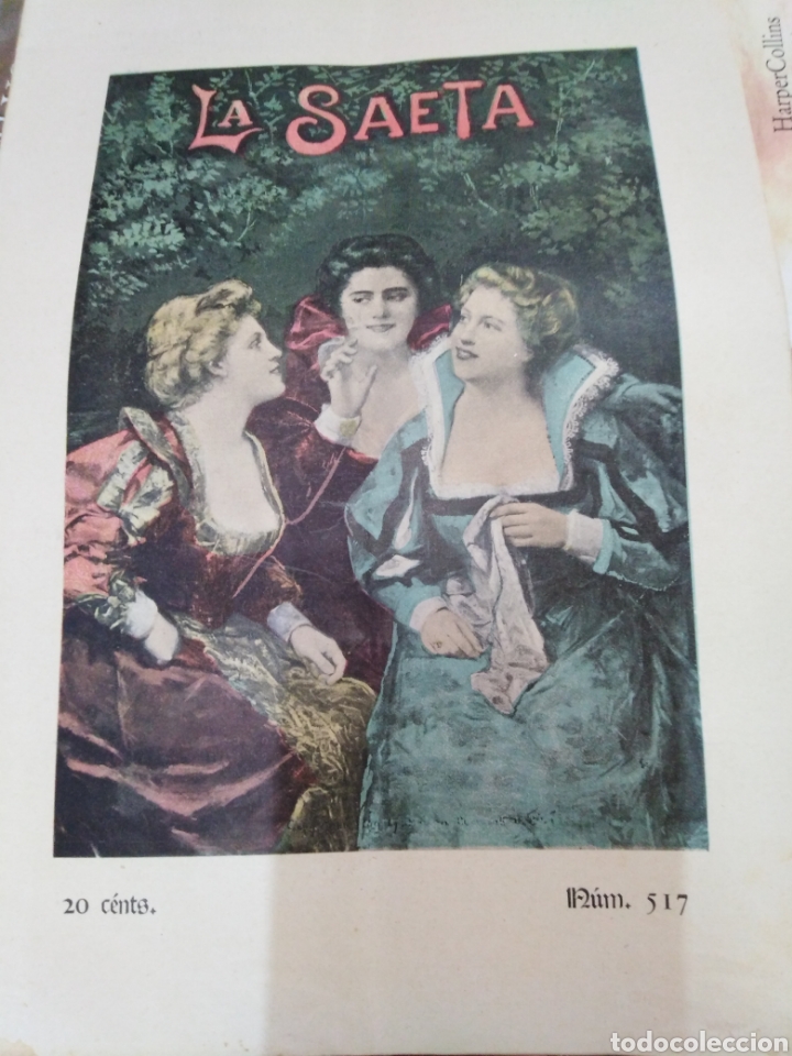 Coleccionismo de Revistas y Peri&oacute;dicos: LA SAETA/SEMANARIO ILUSTRADO 1900 N&deg;517