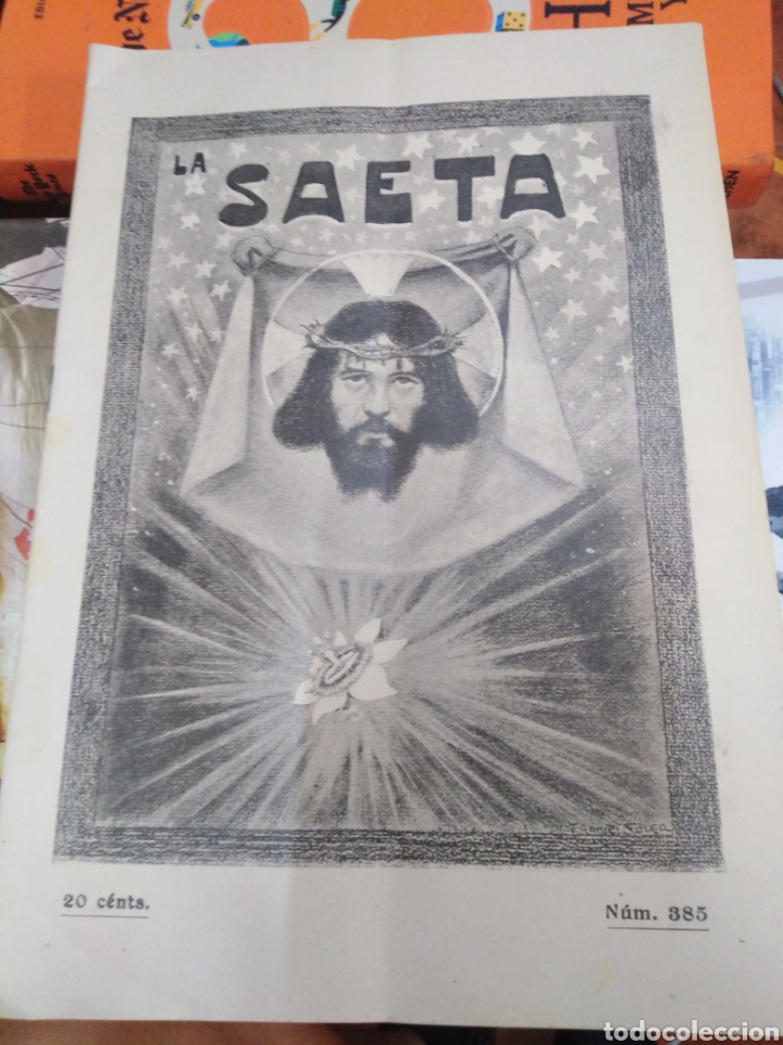 Sammeln von Zeitschriften und Zeitungen: LA SAETA/SEMANARIO ILUSTRADO 1898 N&deg;385