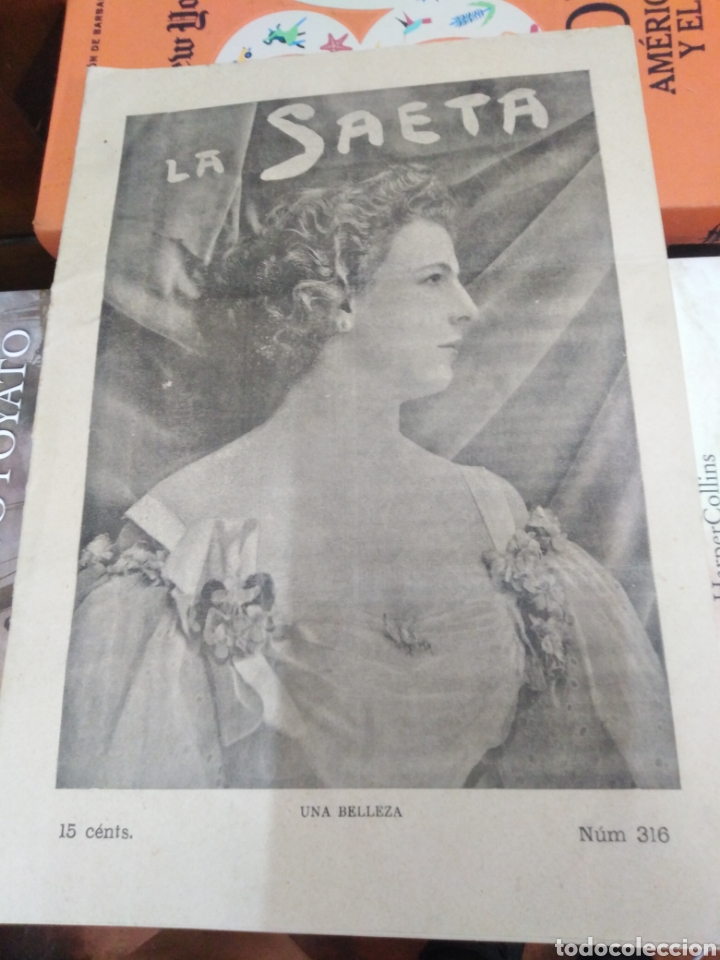 Sammeln von Zeitschriften und Zeitungen: LA SAETA/SEMANARIO ILUSTRADO 1896 N&deg;316