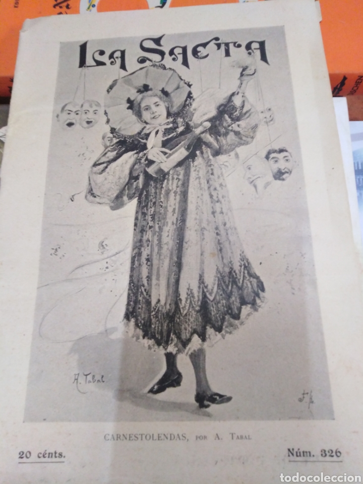 Sammeln von Zeitschriften und Zeitungen: LA SAETA/SEMANARIO ILUSTRADO 1897 N&deg;326