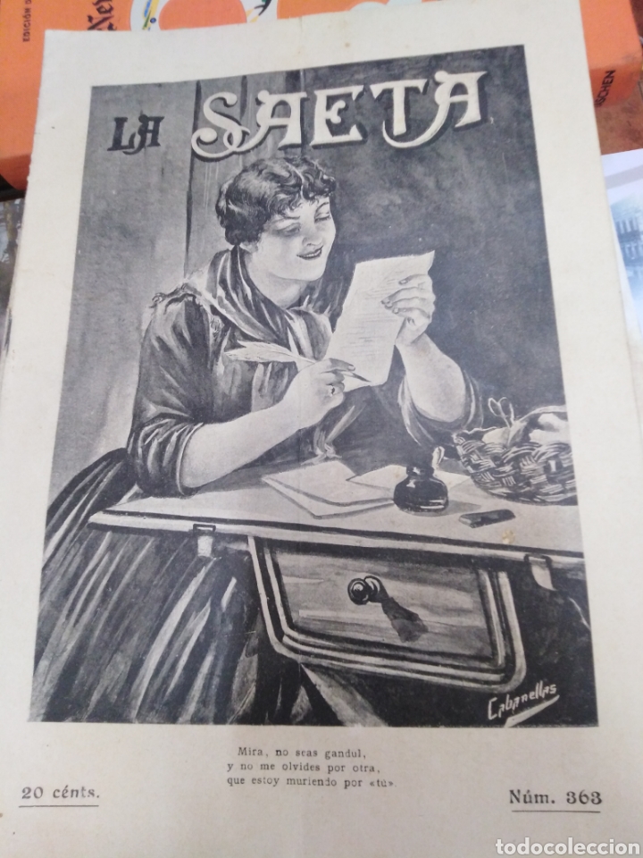 Sammeln von Zeitschriften und Zeitungen: LA SAETA/SEMANARIO ILUSTRADO 1897 N&deg;363