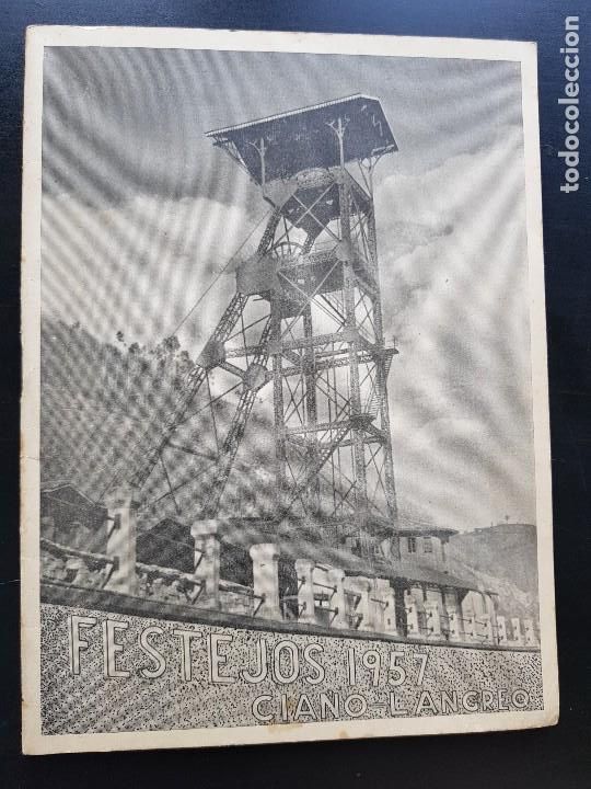 Colecionismo de Revistas e Jornais: PROGRAMA DE FIESTAS DEL CORPUS CHRISTI 1957 Y SAN ESTEBAN CIA&Ntilde;O ASTURIAS