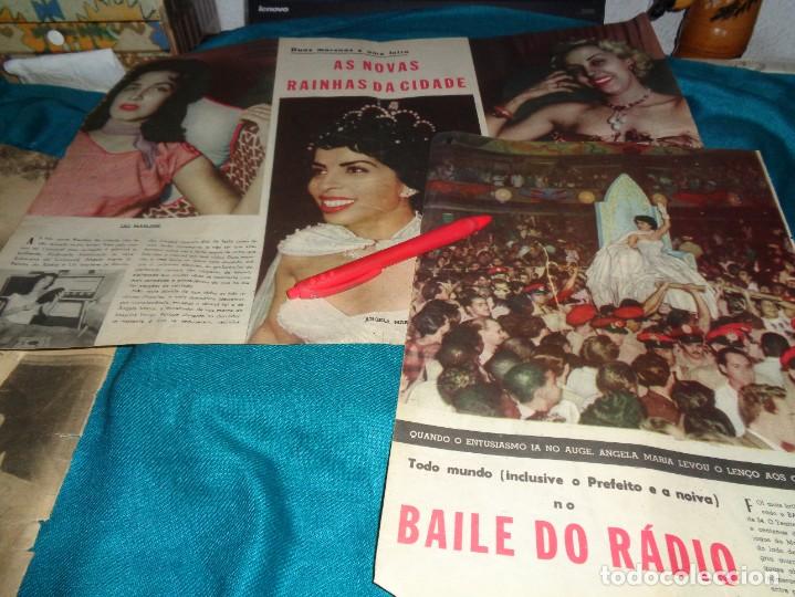 Coleccionismo de Revistas y Peri&oacute;dicos: RECORTE : REVISTA DA SEMANA : ELECCION DE NUEVAS REINAS DE BELLEZA ( EN PORTUGUES)