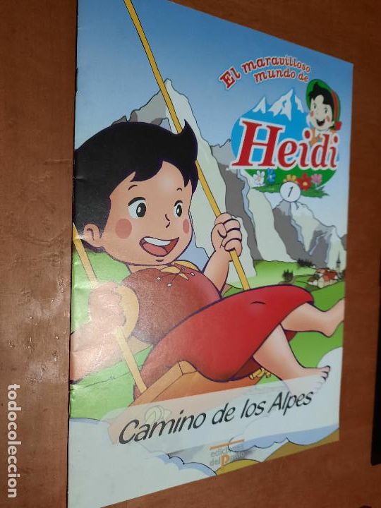 Coleccionismo de revistas y peri&oacute;dicos: CAMINO DE LOS ALPES. EL MARAVILLOSO MUNDO DE HEIDI 1. GRAPA. BUEN ESTADO