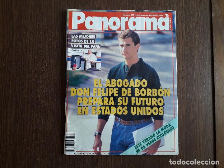 Coleccionismo de Revistas y Peri&oacute;dicos: revista panorama, n&uacute;mero 317, 21 junio 1993. El abogado de Don Felipe de Borb&oacute;n prepara futuro USA