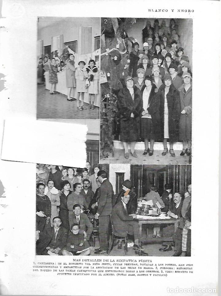 Collezionismo di Riviste e Giornali: BYN.1928. CABALGATA DE REYES EN CARTAGENA CORDOBA ATENEO DE VIGO RESTAURANTE SAN ISIDRO CHAMARTIN
