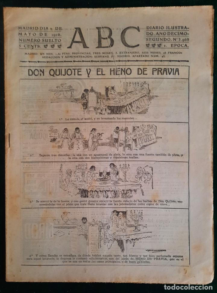 Coleccionismo de Revistas y Peri&oacute;dicos: ABC N⁰ 3968 02-MAYO-1916 - I GUERRA MUNDIAL (VER FOTOS). LAS TROPAS YANQUIS EN M&Eacute;JICO.