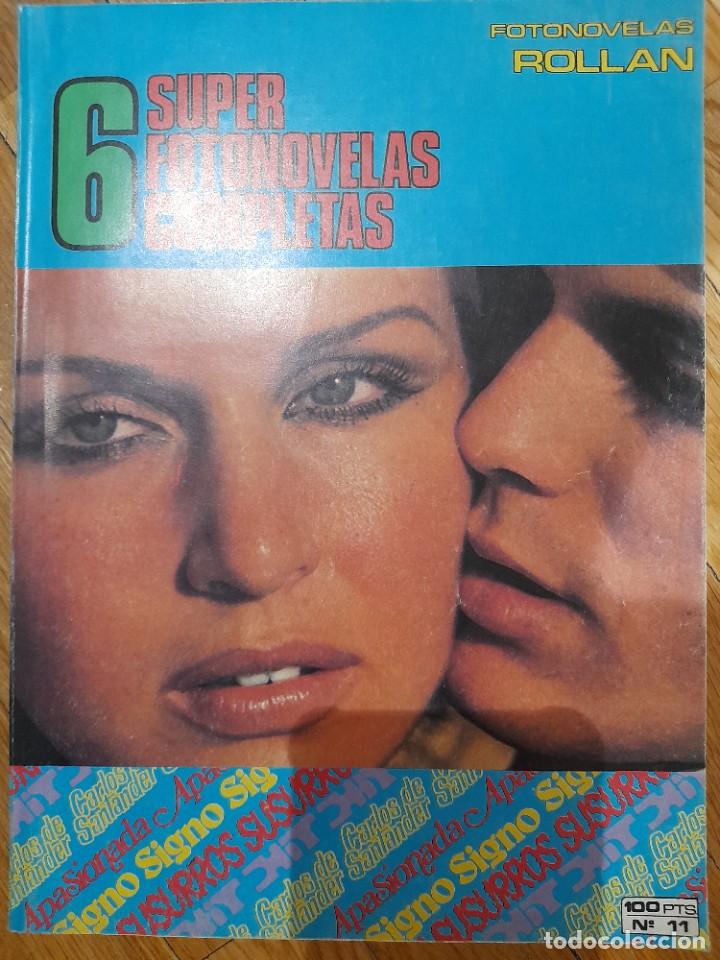 Coleccionismo de revistas y peri&oacute;dicos: 6 superfotonovelas completas Rollan - Foto 1