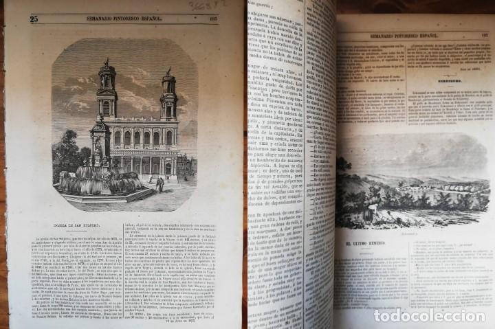 Colecionismo de Revistas e Jornais: SEMANARIO PINTORESCO ESPA&Ntilde;OL: N&ordm;25, 18 junio 1853: &Eacute;glise Saint-Sulpice, calles y casas de Madrid II