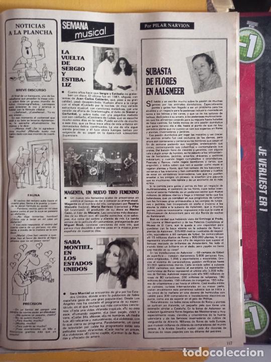 Coleccionismo de revistas y peri&oacute;dicos: sara montiel magenta sergio y estibaliz