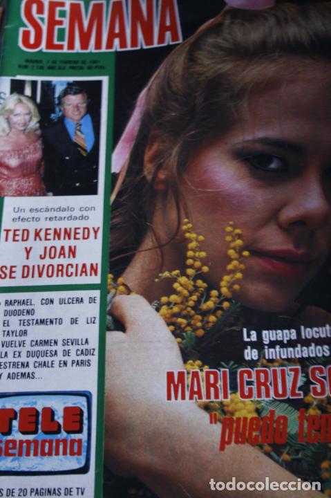 Coleccionismo de Revistas y Peri&oacute;dicos: FELIX RODRIGUEZ DE LA FUENTE EVITA LINA MORGAN BARBARA CARRERA EUGENIO ANA BELEN 1981