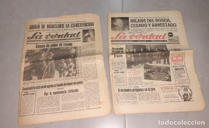 Colecionismo de Revistas e Jornais: Peri&oacute;dico. Golpe de estado. La verdad (y d&iacute;a siguiente) (24-25 febrero 1981)