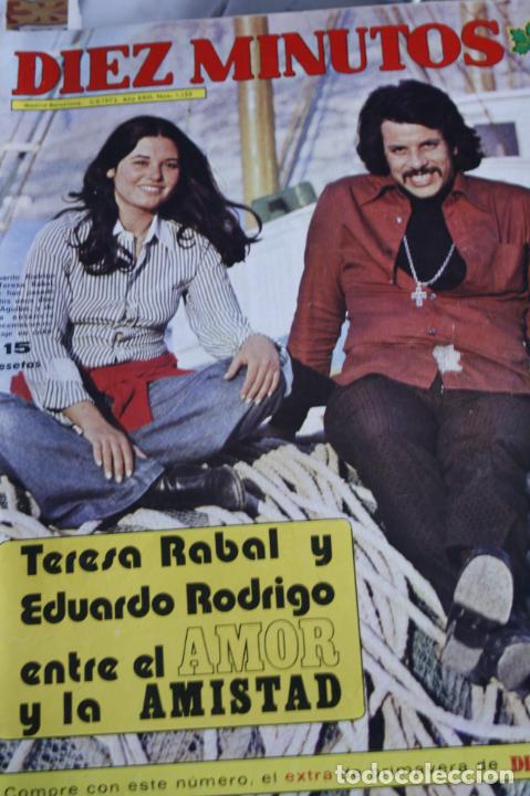 Sammeln von Zeitschriften und Zeitungen: CARMEN ORDO&Ntilde;EZ PAQUIRRI DALIDA JANE BIRKIN SIMONETA STEFANELLI JULIO IGLESIAS 1973