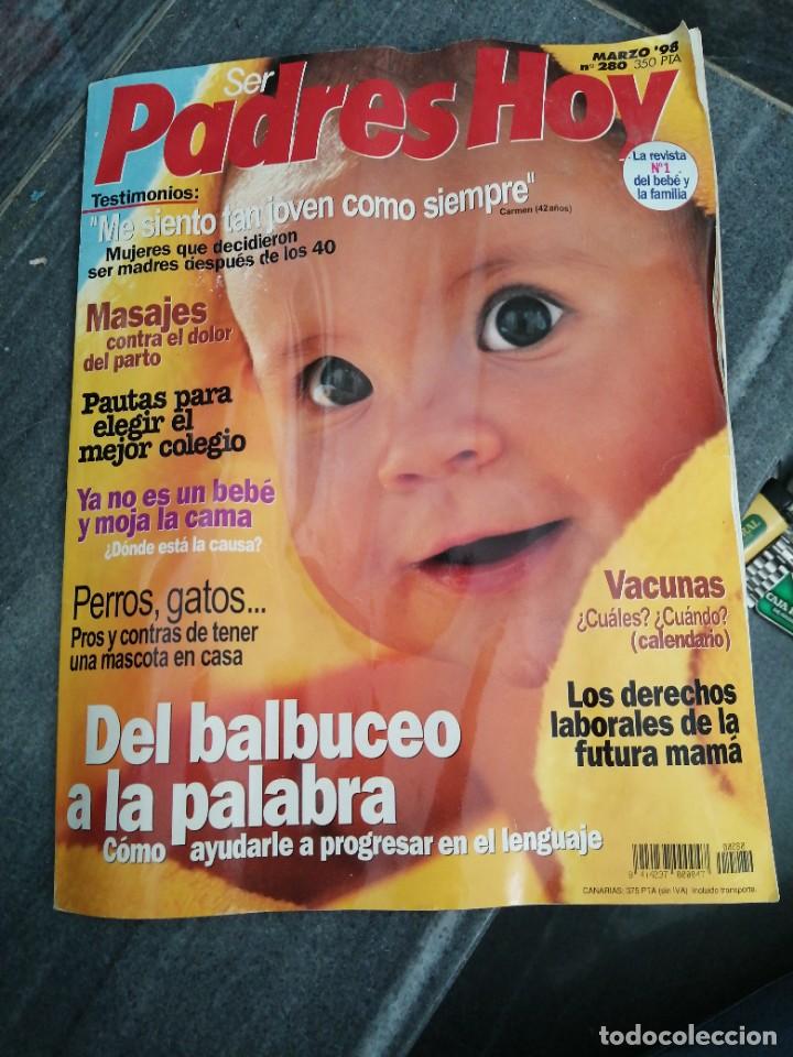 Collezionismo di Riviste e Giornali: Revista PADRES HOY ni&ntilde;os beb&eacute;s hijos madres padres N&deg; 280 a&ntilde;o 1998 embarazo parto beb&eacute;