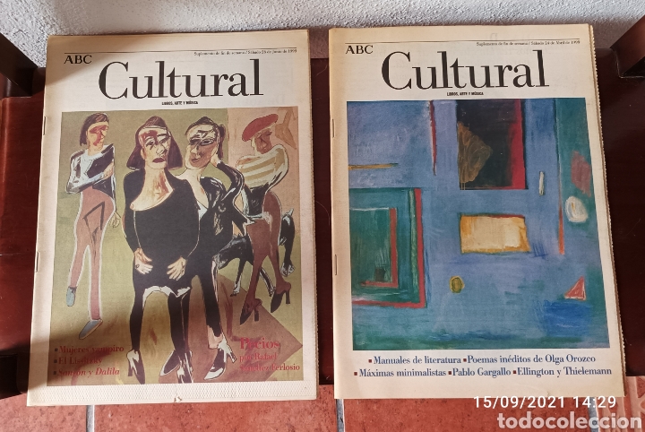 Coleccionismo de revistas y peri&oacute;dicos: ABC Cultural. - Foto 3