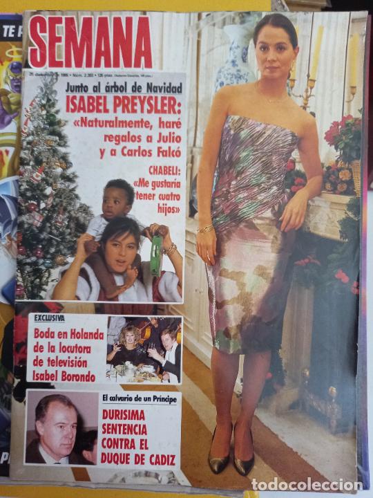 Collezionismo di Riviste e Giornali: las navidades de isabel reysler y chabeli iglesias