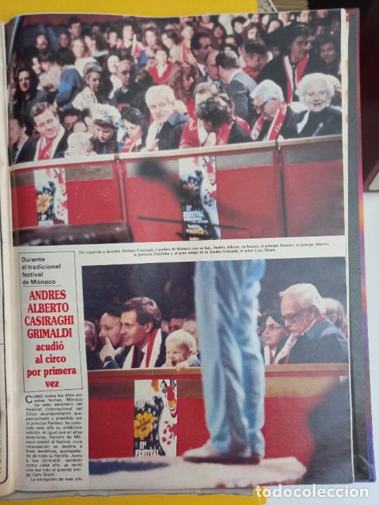 Coleccionismo de Revistas y Peri&oacute;dicos: carolina de monaco estefania en el circo