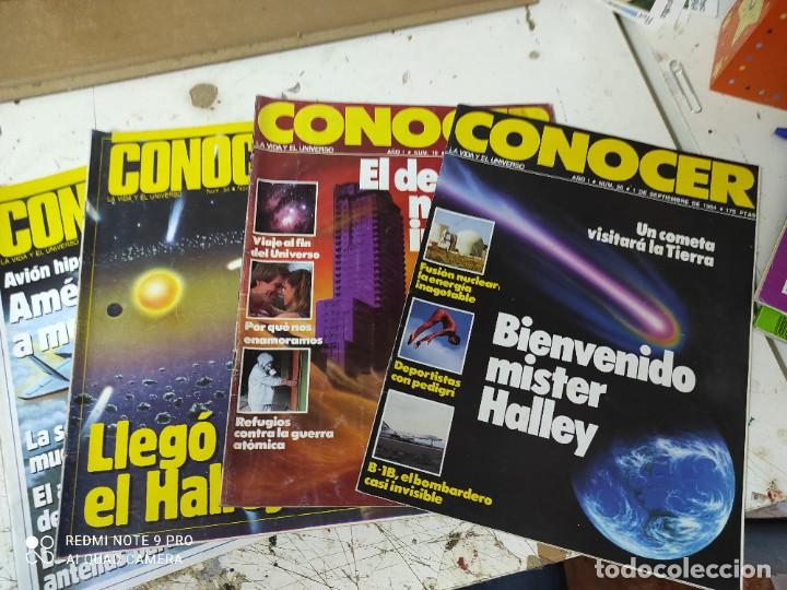 Collection Magazines and Newspapers: lote de revistas conocer numeros 19,20,34y55