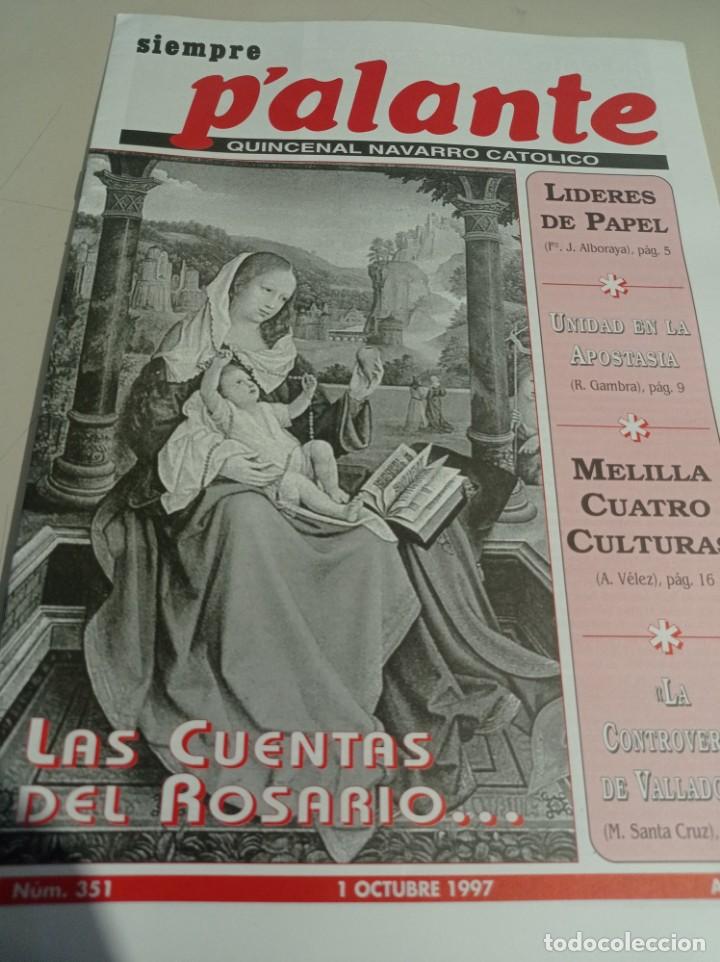 Coleccionismo de Revistas y Peri&oacute;dicos: REVISTA SIEMPRE P'ALANTE QUINCENAL NAVARRO CAT&Oacute;LICO N&ordm; 351 REF. UR GAR