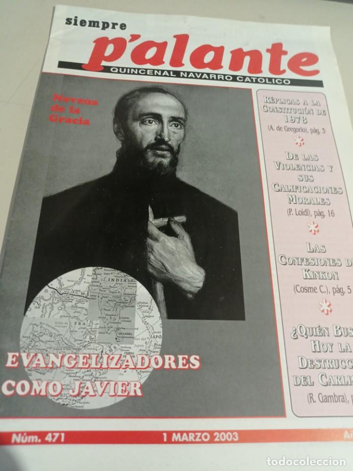 Coleccionismo de Revistas y Peri&oacute;dicos: REVISTA SIEMPRE P'ALANTE QUINCENAL NAVARRO CAT&Oacute;LICO N&ordm; 471 REF. UR GAR