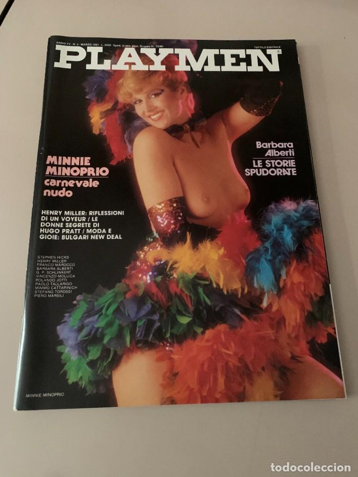 Collezionismo di Riviste e Giornali: PLAYMEN VOL.15 N.3 MARZO 1981 POSTER TATTILO EDIZIONI EROTIC MAGAZINE