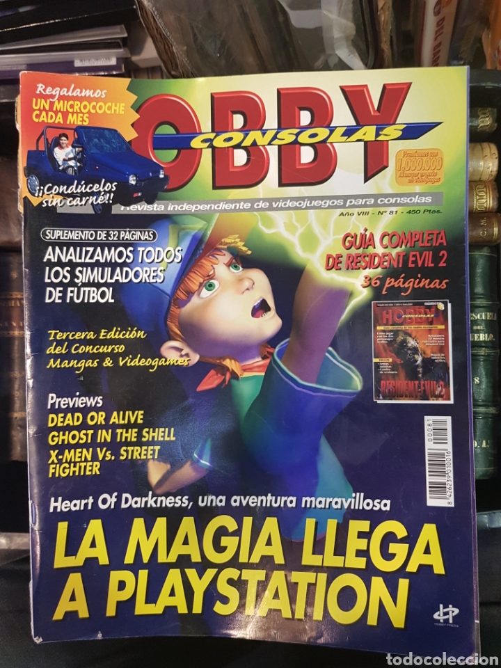 Coleccionismo de Revistas y Peri&oacute;dicos: Revista Hobby Consolas n&uacute;mero 81 sin suplemento
