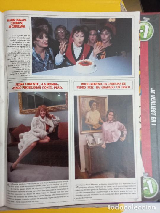Coleccionismo de Revistas y Peri&oacute;dicos: FEDRA LORENTE LA BOMBI UN DOS TRES 1 2 3 rocio moreno beatriz carvajal