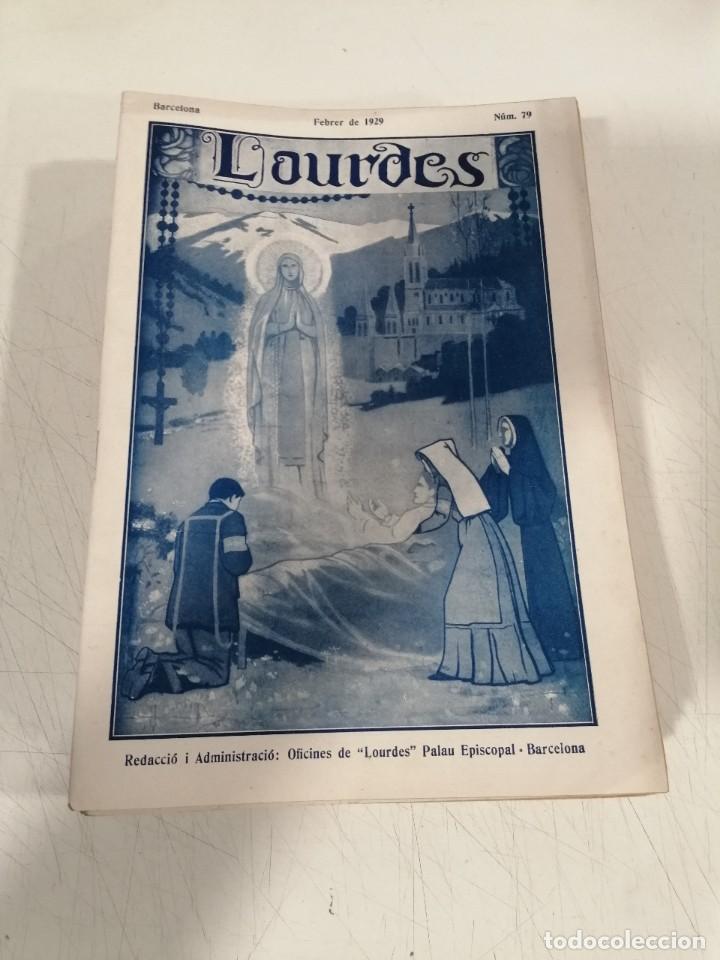 Coleccionismo de Revistas y Peri&oacute;dicos: LOURDES - LOTE DE 23 N&Uacute;MEROS DE LA REVISTA CRISTIANA