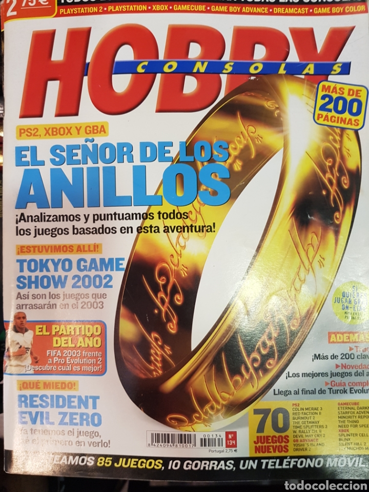 Coleccionismo de Revistas y Peri&oacute;dicos: Revista Hobby Consolas n&uacute;mero 134 sin suplemento
