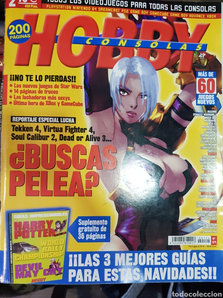 Coleccionismo de Revistas y Peri&oacute;dicos: Revista Hobby Consolas n&uacute;mero 124 sin suple