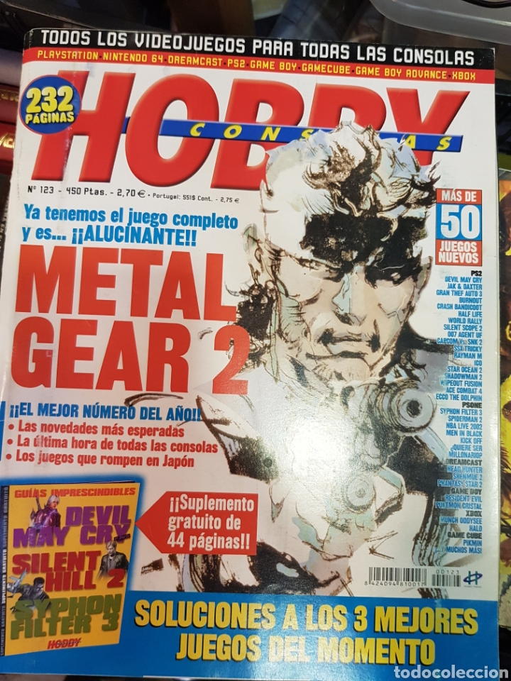 Coleccionismo de Revistas y Peri&oacute;dicos: Revista Hobby Consolas n&uacute;mero 123 sin suplemento