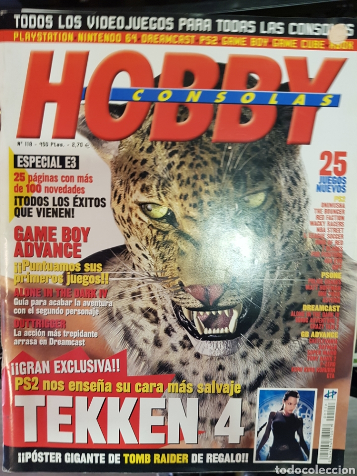 Coleccionismo de Revistas y Peri&oacute;dicos: Revista Hobby Consolas n&uacute;mero 118 sin suplemento pero con p&oacute;ster central