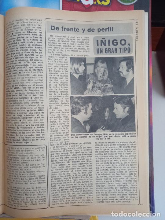 Coleccionismo de revistas y peri&oacute;dicos: sara montiel jose maria i&ntilde;igo vicente parra