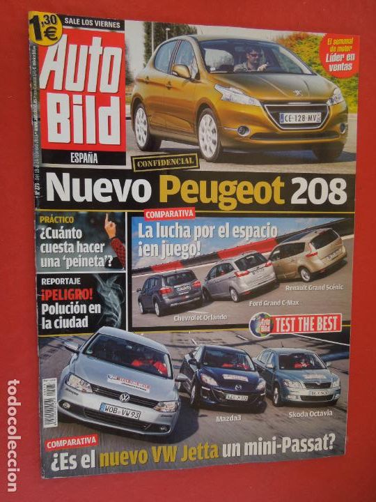 Coleccionismo de Revistas y Peri&oacute;dicos: AUTOBILD REVISTA N &ordm; 273- 02-2011- NUEVO PEUGEOT 208