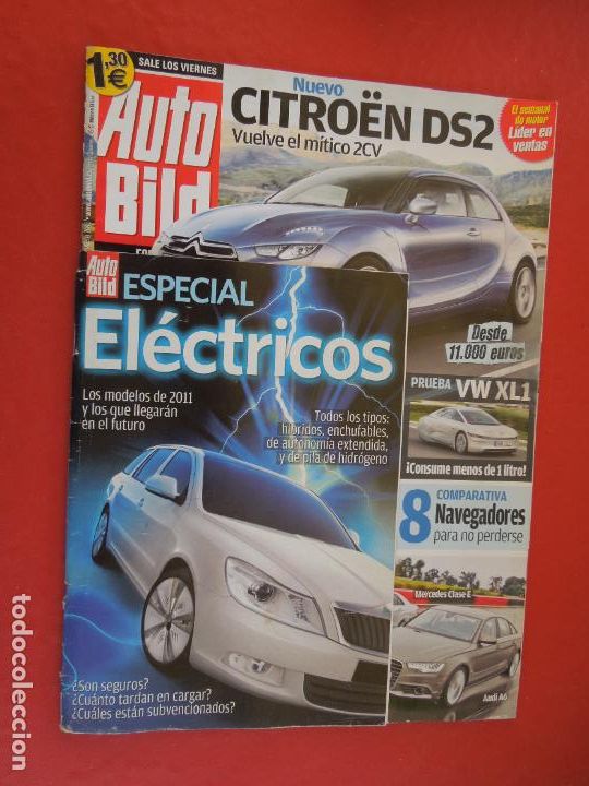 Coleccionismo de Revistas y Peri&oacute;dicos: AUTOBILD REVISTA N &ordm; 271- 02-2011- CITROEN DS2 + SUPLEMENTO