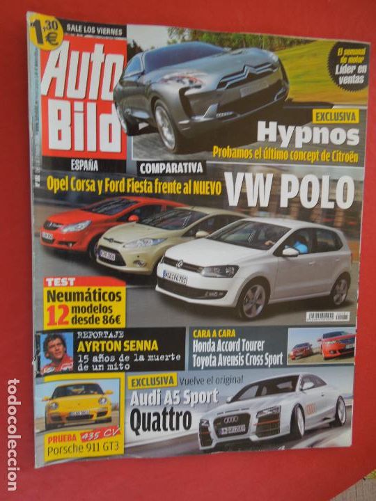 Coleccionismo de Revistas y Peri&oacute;dicos: AUTOBILD REVISTA N &ordm; 181 - 05-2009- CITROEN HIPNOS