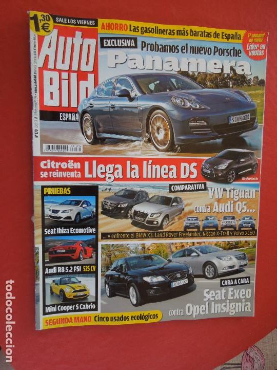 Coleccionismo de Revistas y Peri&oacute;dicos: AUTOBILD REVISTA N &ordm; 170- 02-2009- PORSCHE PANAMERA
