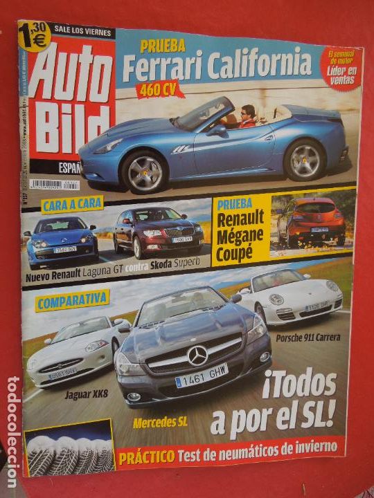 Coleccionismo de revistas y peri&oacute;dicos: AUTOBILD REVISTA N &ordm; 157- 11-2008- FERRARI CALIFORNIA
