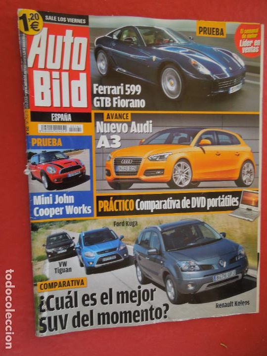 Coleccionismo de revistas y peri&oacute;dicos: AUTOBILD REVISTA N &ordm; 141- 07-2008- FERRARI 599- GTB FIORANO