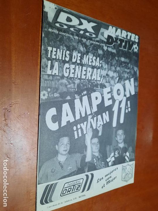 Coleccionismo de Revistas y Peri&oacute;dicos: DX OCIO Y MARTES DEPORTIVO 28. REVISTA DE OCIO Y DEPORTE DE GRANADA. GRAPA. DIFICIL. E11 3