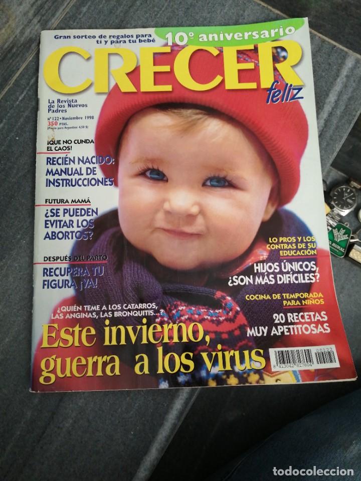 Collection Magazines and Newspapers: Revista CRECER FELIZ ni&ntilde;os beb&eacute;s hijos madres padres N&deg; 122 a&ntilde;o 1998 embarazo parto beb&eacute;