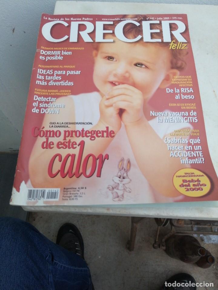 Collection Magazines and Newspapers: Revista CRECER FELIZ ni&ntilde;os beb&eacute;s hijos madres padres N&deg; 142 a&ntilde;o 2000 embarazo parto beb&eacute;