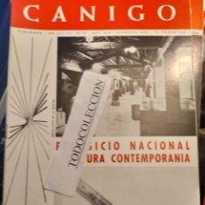 Coleccionismo de Revistas y Periódicos: REVISTA CANIGO 252 JUL 72, ANDREU ALFARO, ESCULTURA CONTEMPORANIA, CLAUSTRE GIRONA, JOSEP CARNER. Lote 288611153