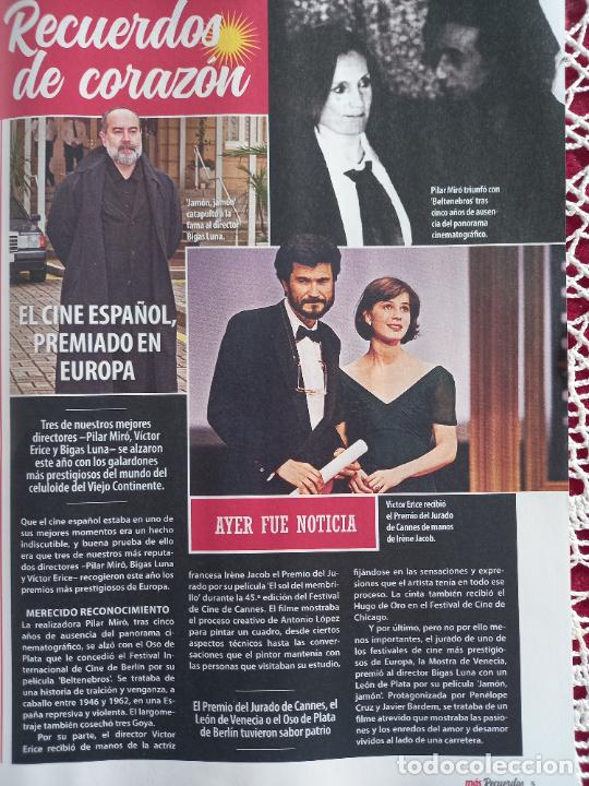 Colecionismo de Revistas e Jornais: ISABELLA ROSSELLINI pilar miro vicente aranda
