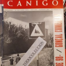 Coleccionismo de Revistas y Periódicos: REVISTA CANIGO 263 OCT72 GONÇAL COMELLAS,CLAUDE COLLET,MARIBEL FOYE,TIEMPO DE 98,MARIONETES, KUBRICK. Lote 288694883