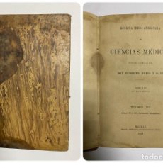 Coleccionismo de Revistas y Periódicos: REVISTA IBERO-AMERICANA DE CIENCIAS MÉDICAS. FEDERICO RUBIO. TOMO IV. Nº XI Y XII. MADRID, 1901
