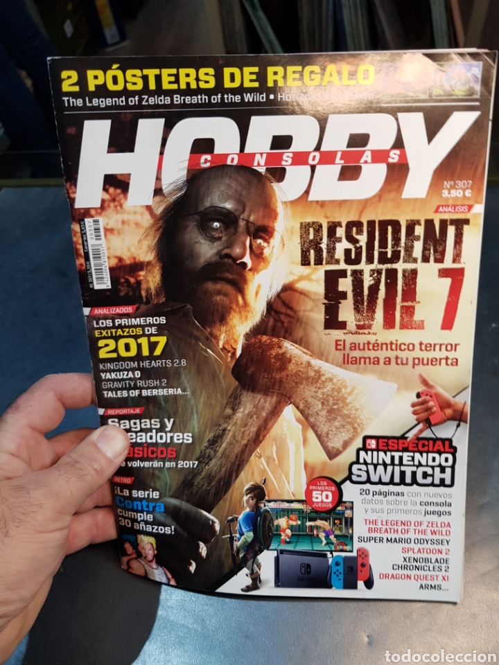 Coleccionismo de Revistas y Peri&oacute;dicos: Revista Hobby Consolas n&uacute;mero 307 con posters