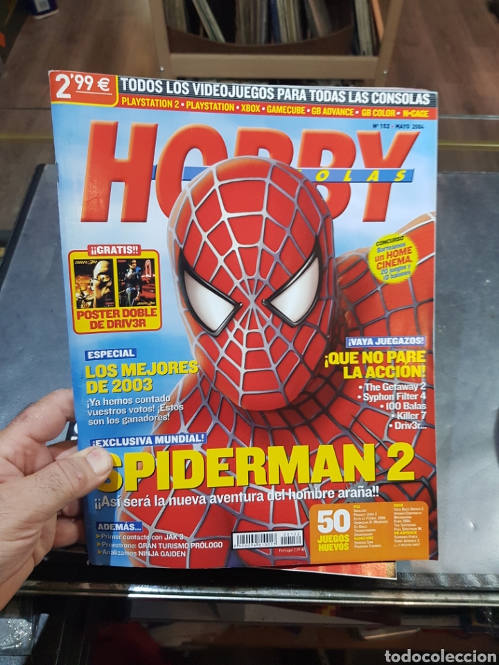 Coleccionismo de Revistas y Peri&oacute;dicos: Revista Hobby Consolas n&uacute;mero 152 con p&oacute;ster